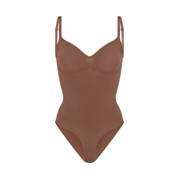 SKIMS SEAMLESS SCULPT BRIEF BODYSUIT JASPER XS - Picture 5 of 9